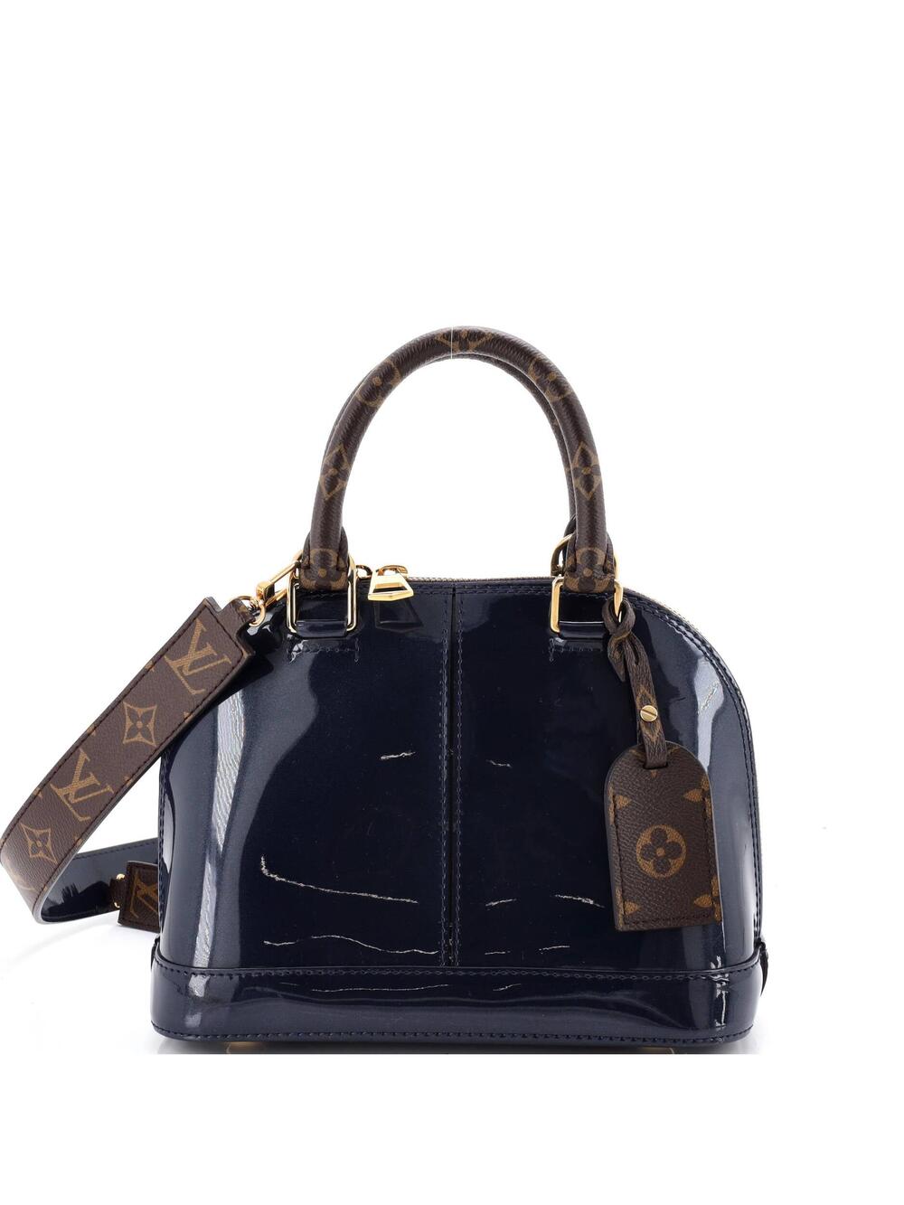 Louis Vuitton Alma Handbag Vernis With #303405L18B